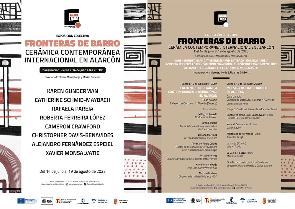 Exposición y Encuentro de Cerámica Contemporánea Internacional Fronteras de Barro